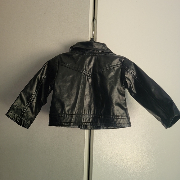 3-6m Mayfair Faux Leather Jacket - Picture 6 of 6